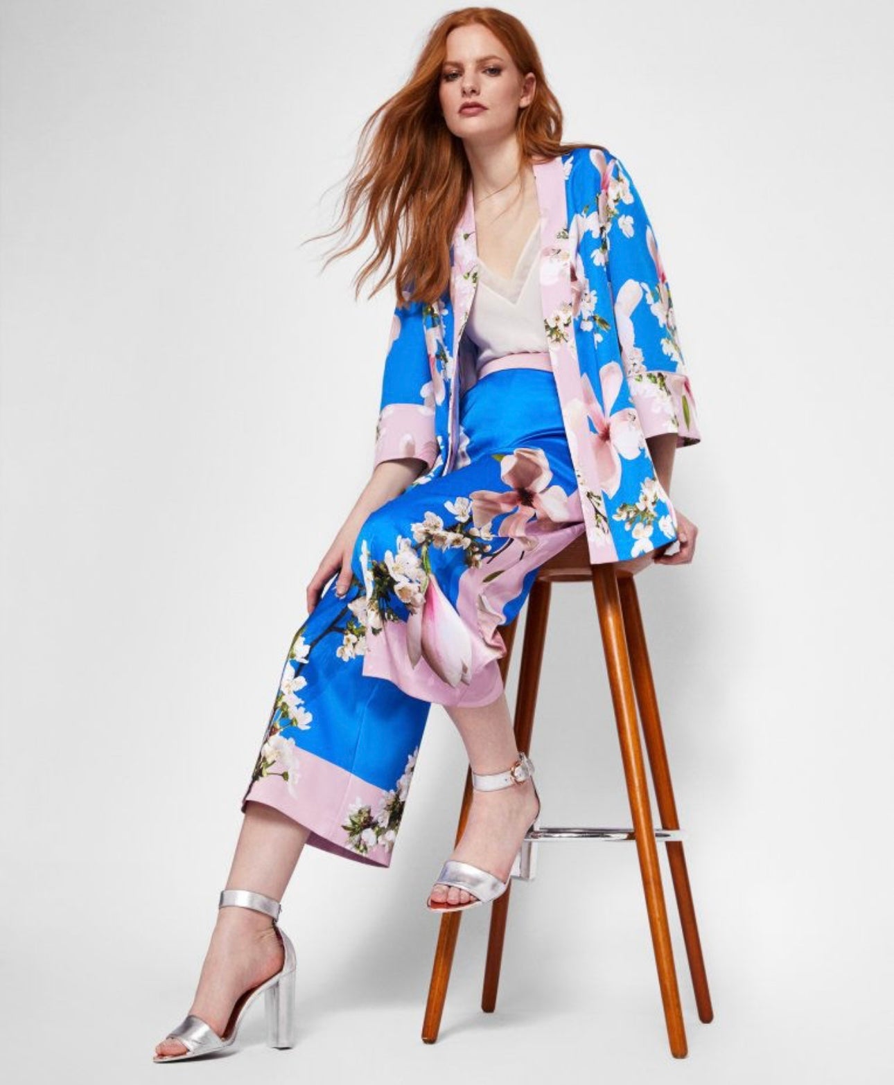 Ted Baker - Satin Floral Set