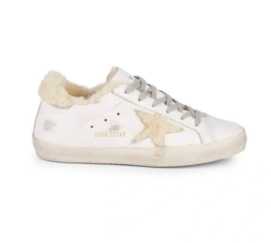 Golden Goose - Shearling Super Star Sneakers