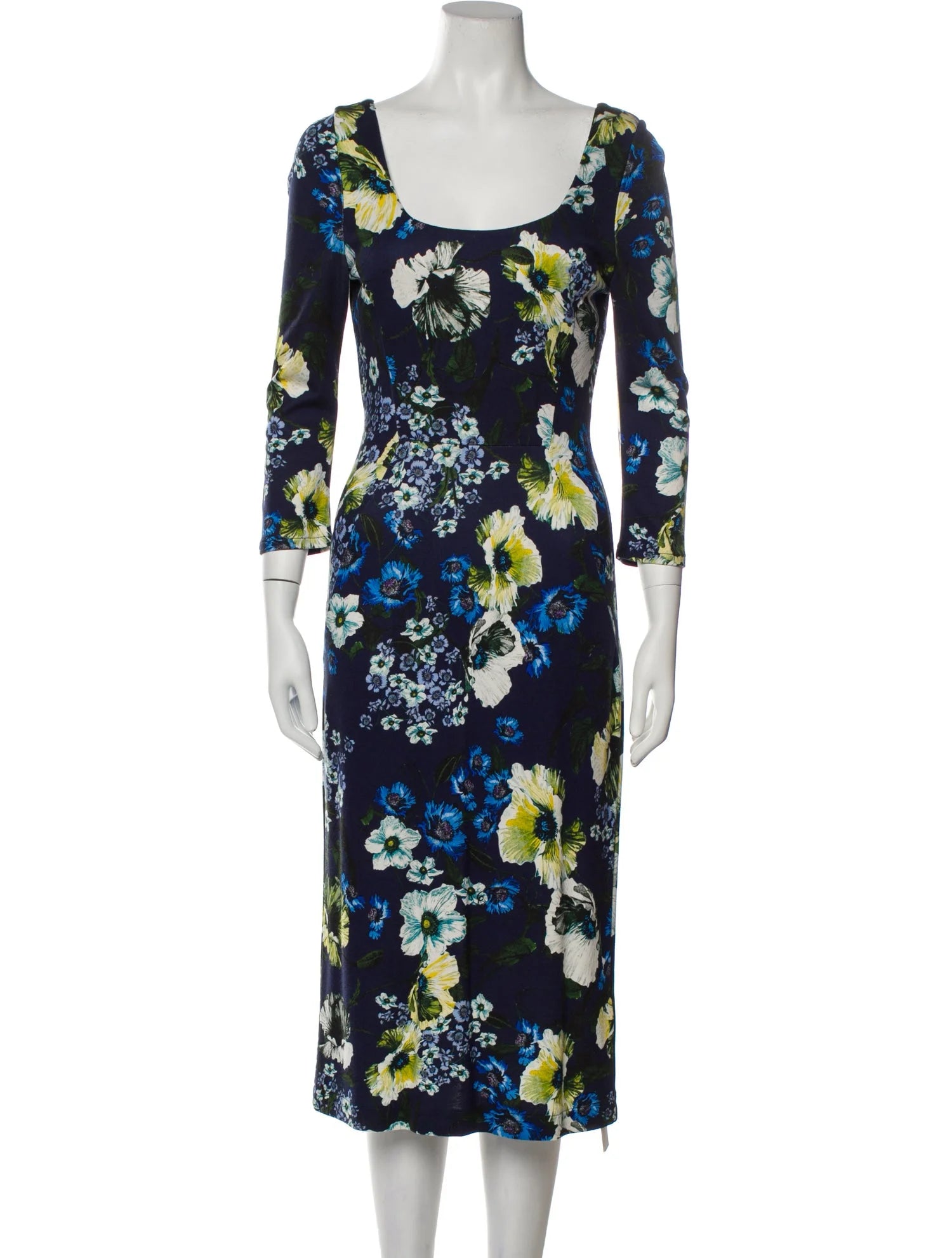 Erdem Floral Stretch Dress