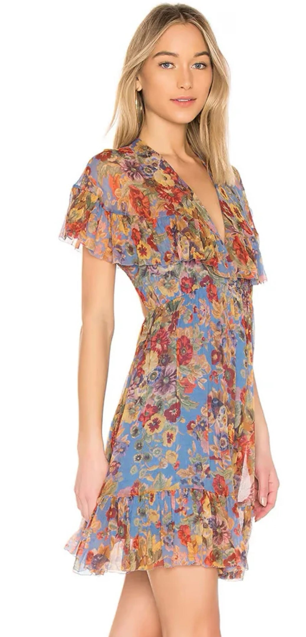 ZIMMERMANN
Lovelorn Frill Cape Dress