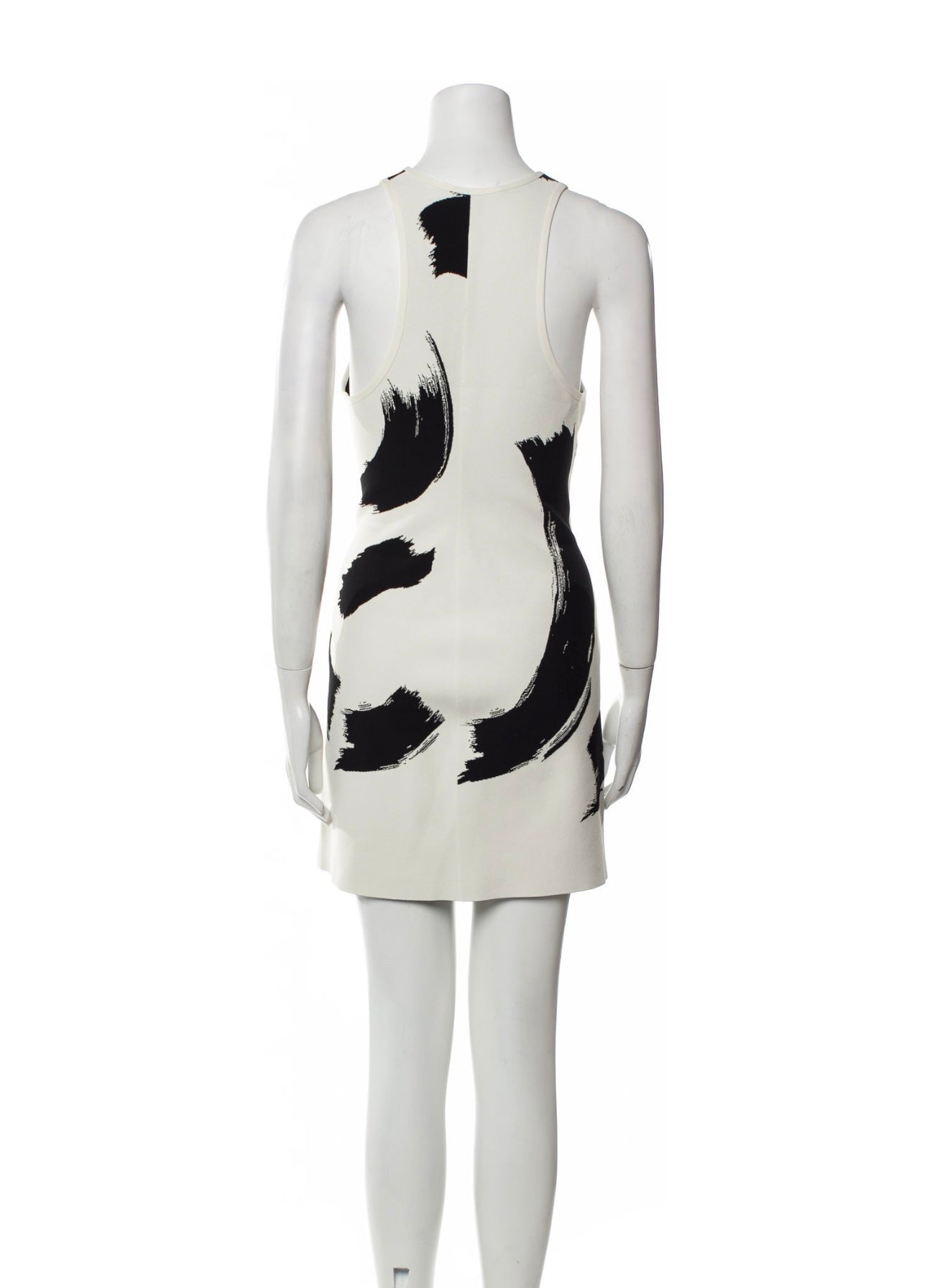 Celine - Phoebe Philo Brush Stroke Printed Mini Dress