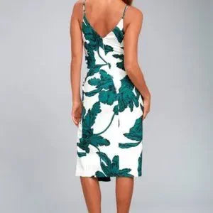 C/MEO Collective Leaf Print Dress