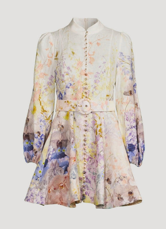 ZIMMERMANN
Rhythmic Mini Dress In Floral Print