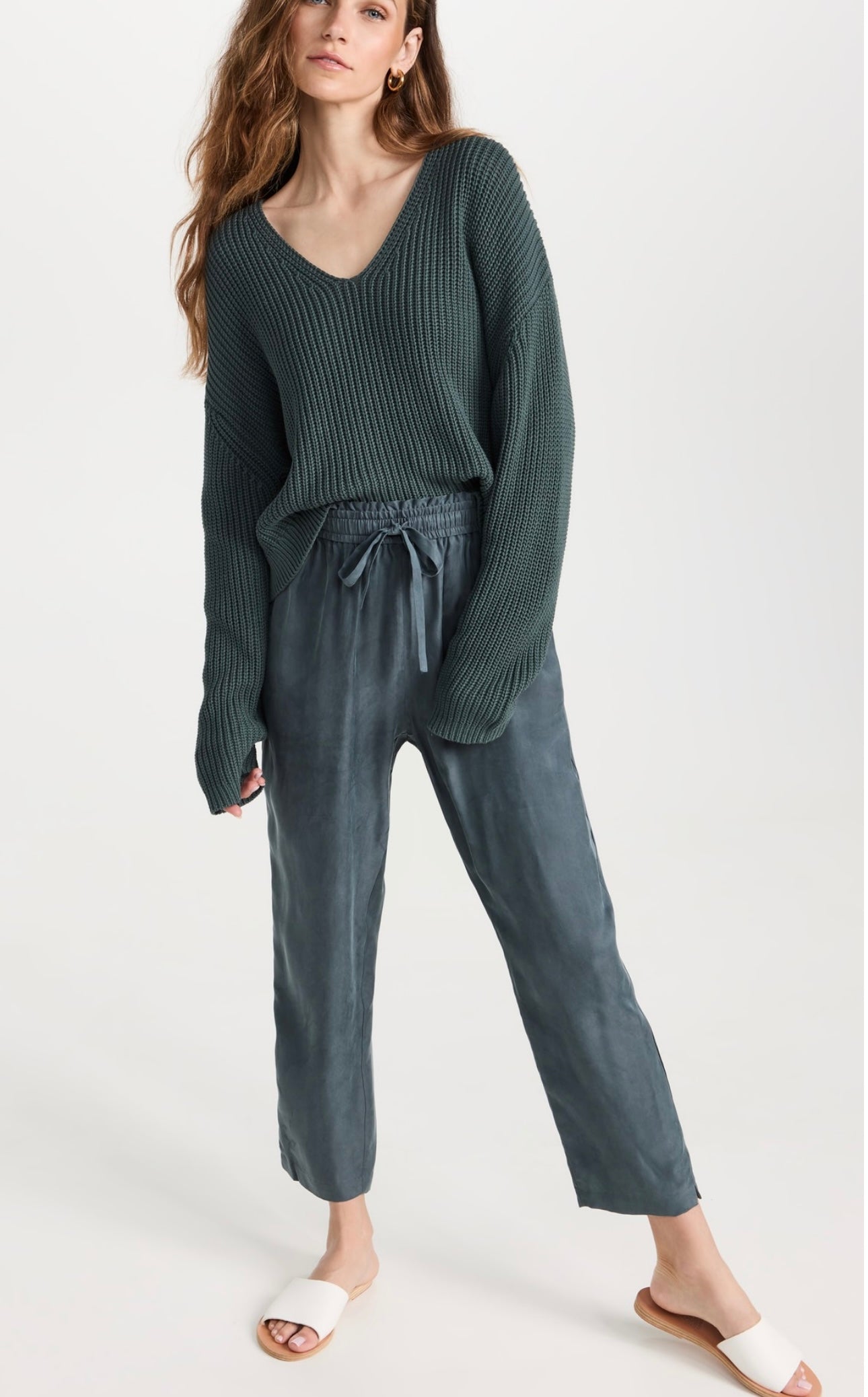 Jenni Kayne
Cropped Cotton Cabin Sweater