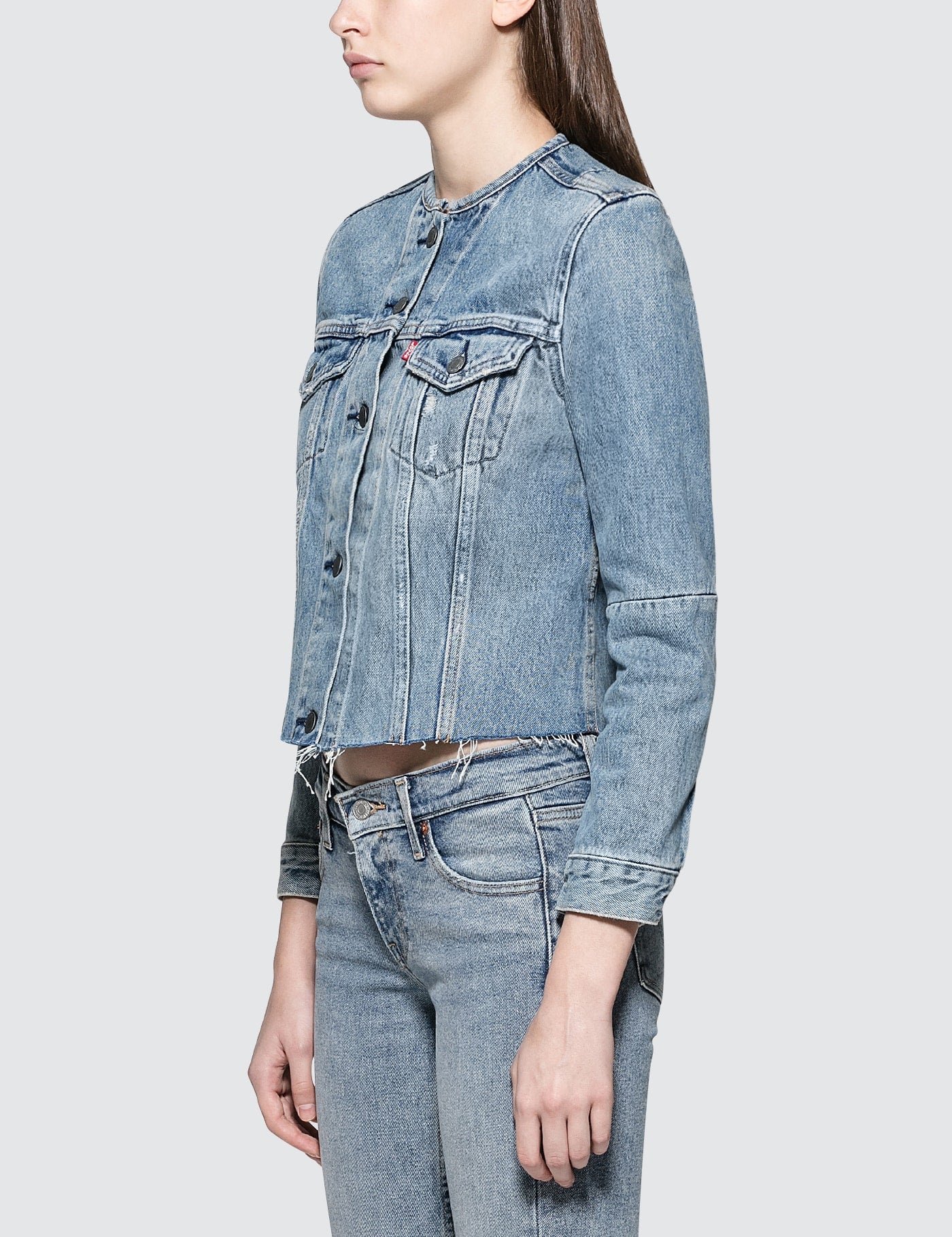 LEVI’S altered trucker camionneur jean jacket