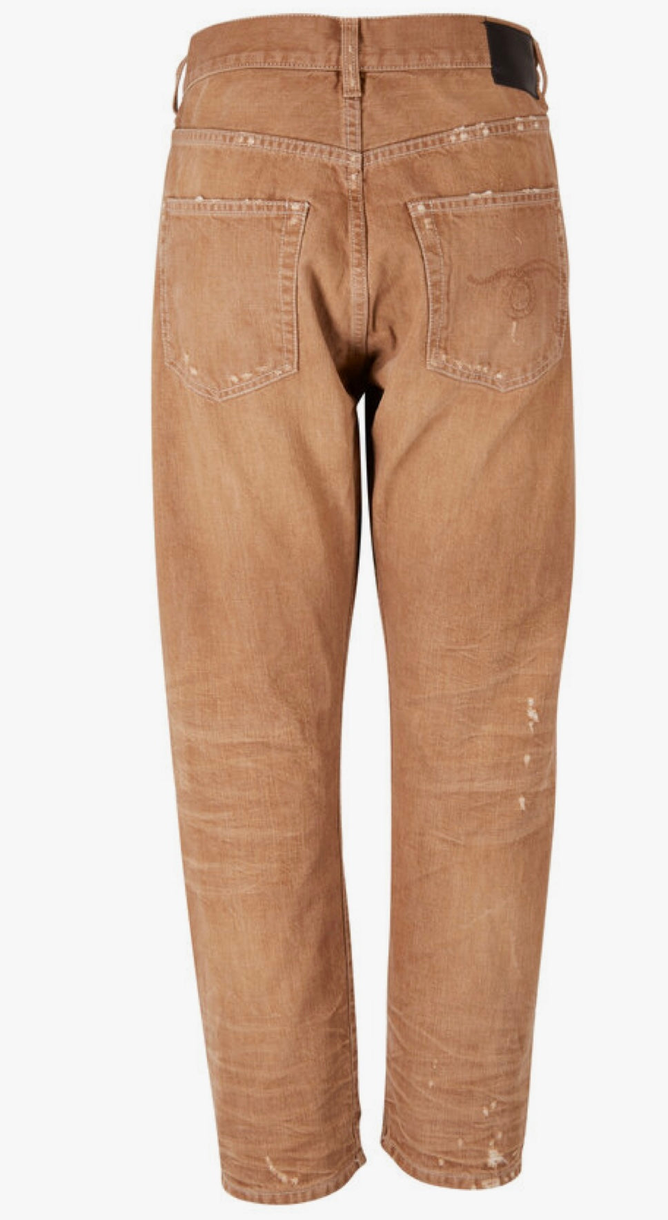 R13 Crossover Kalan Khaki Five Pocket Jean