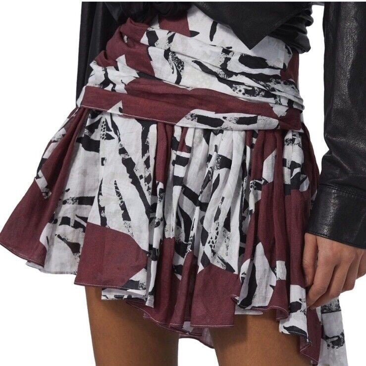 Iro Multicolour Print Skort