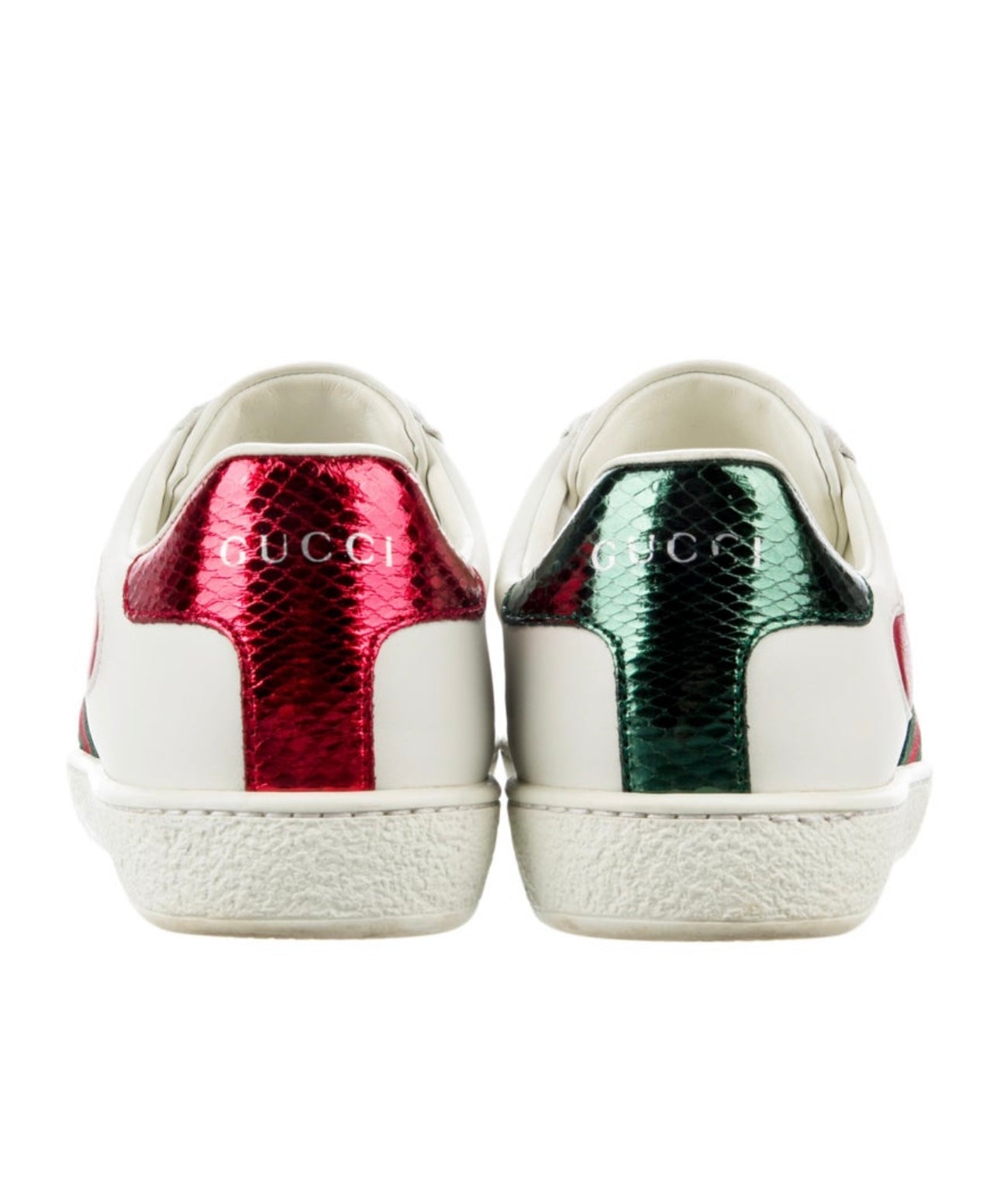 GUCCI - ACE LOW HEART SNEAKERS