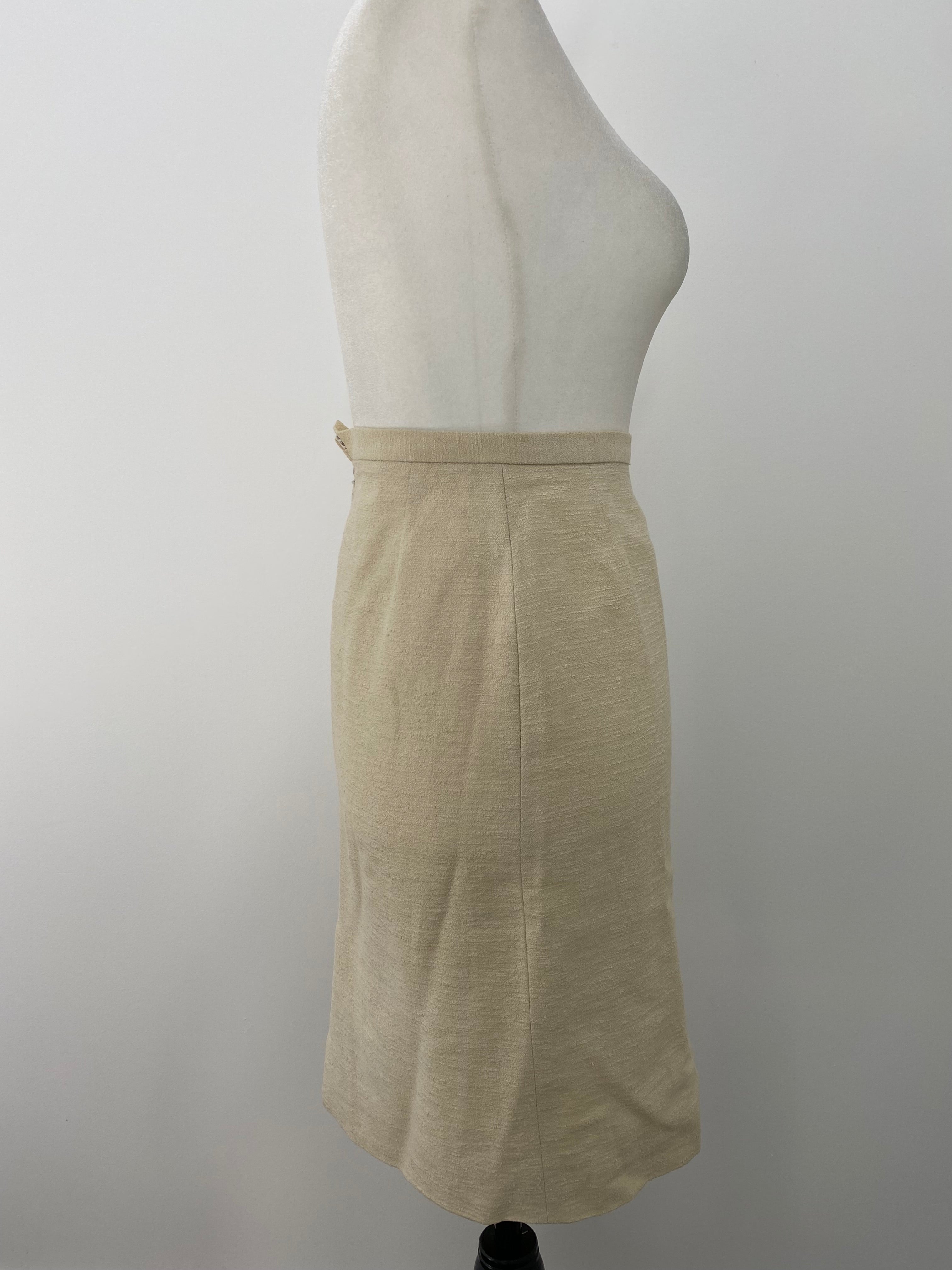 Dolce & Gabbana Textured Pencil Skirt
