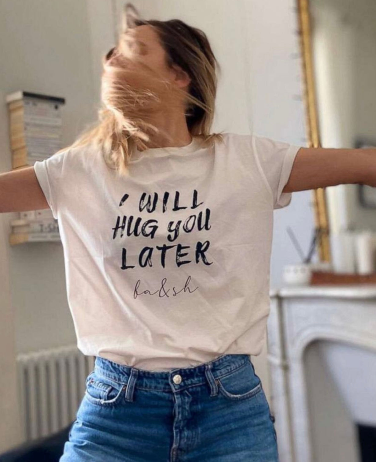 BA&SH - I will Hug You Later T-Shirt