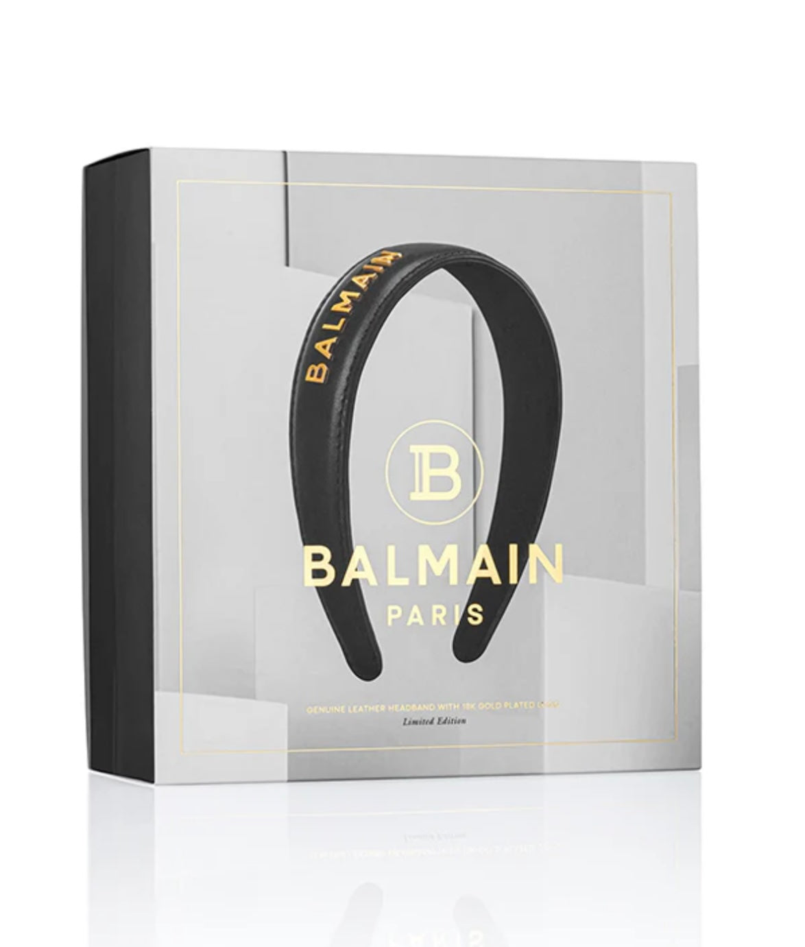 BALMAIN - 
Limited Edition Leather Headband