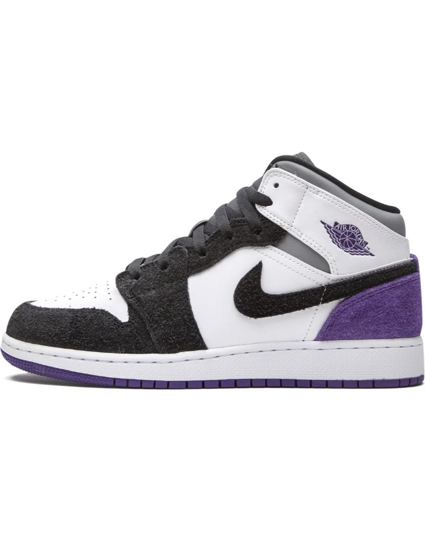 Nike Youth Purple Black Air Jordans