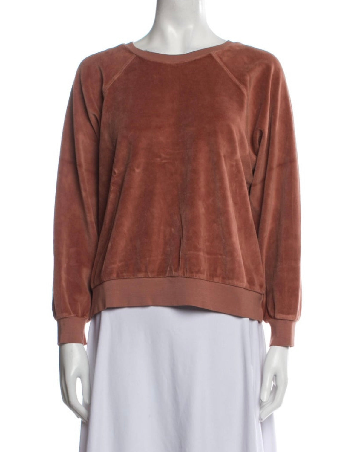 Suzie Kondi - Velour Crewneck Sweater