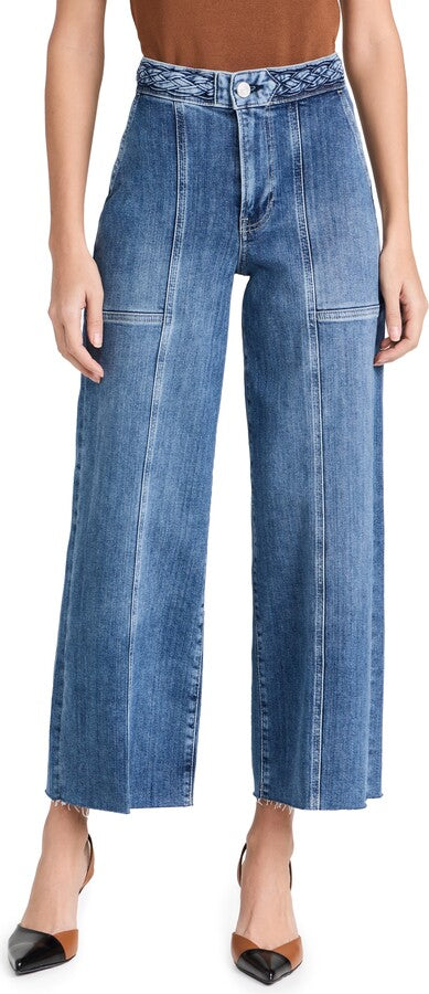 FRAME jeans with braided waist