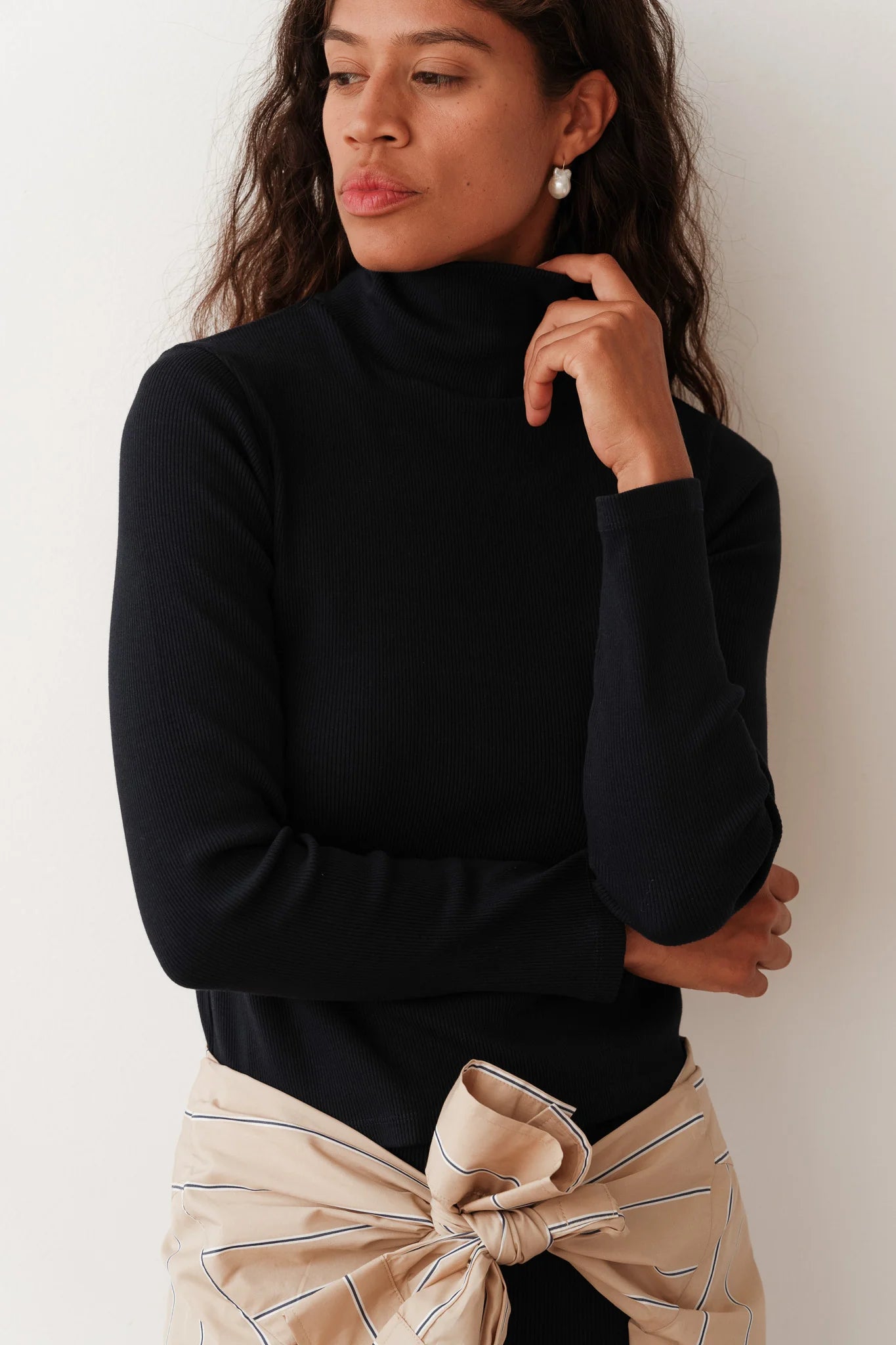 DONNI the ribbed turtleneck