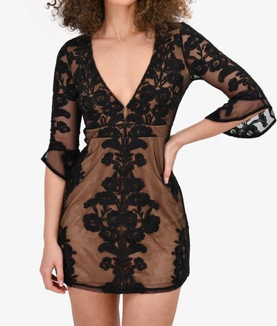For Love and Lemons Lace Dress with Lining