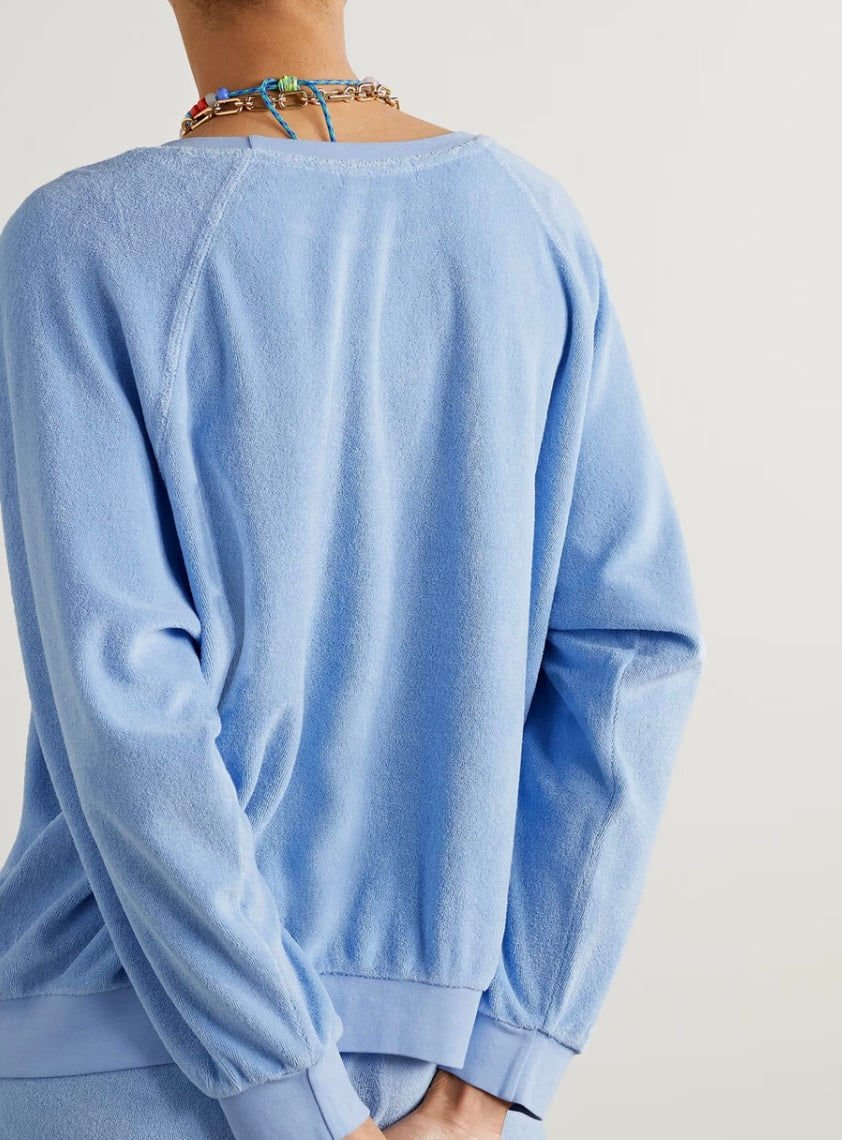 SUZIE KONDI - 
Tosk Cotton-Blend Terry Track Pants & Top & Sweater