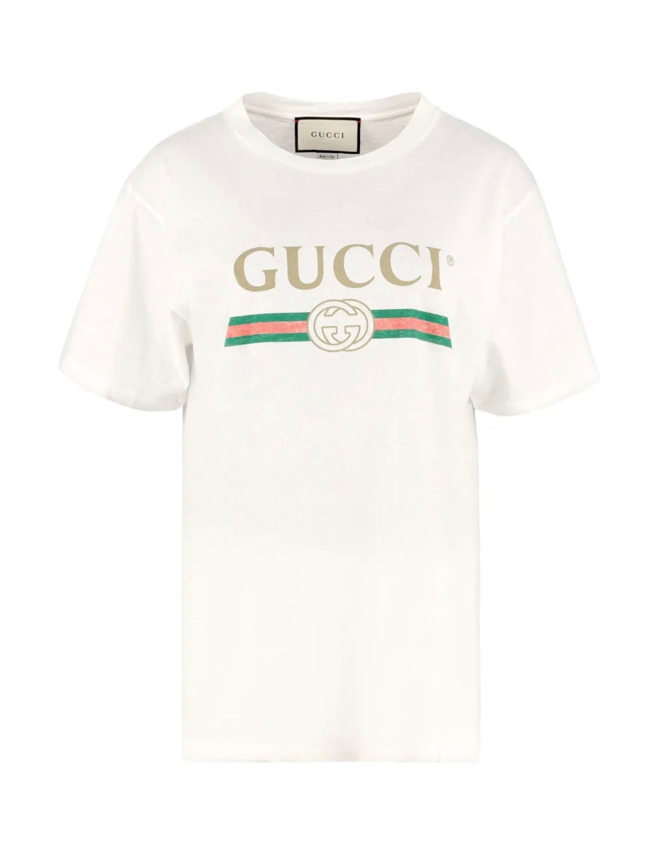 Gucci White Logo T-shirt