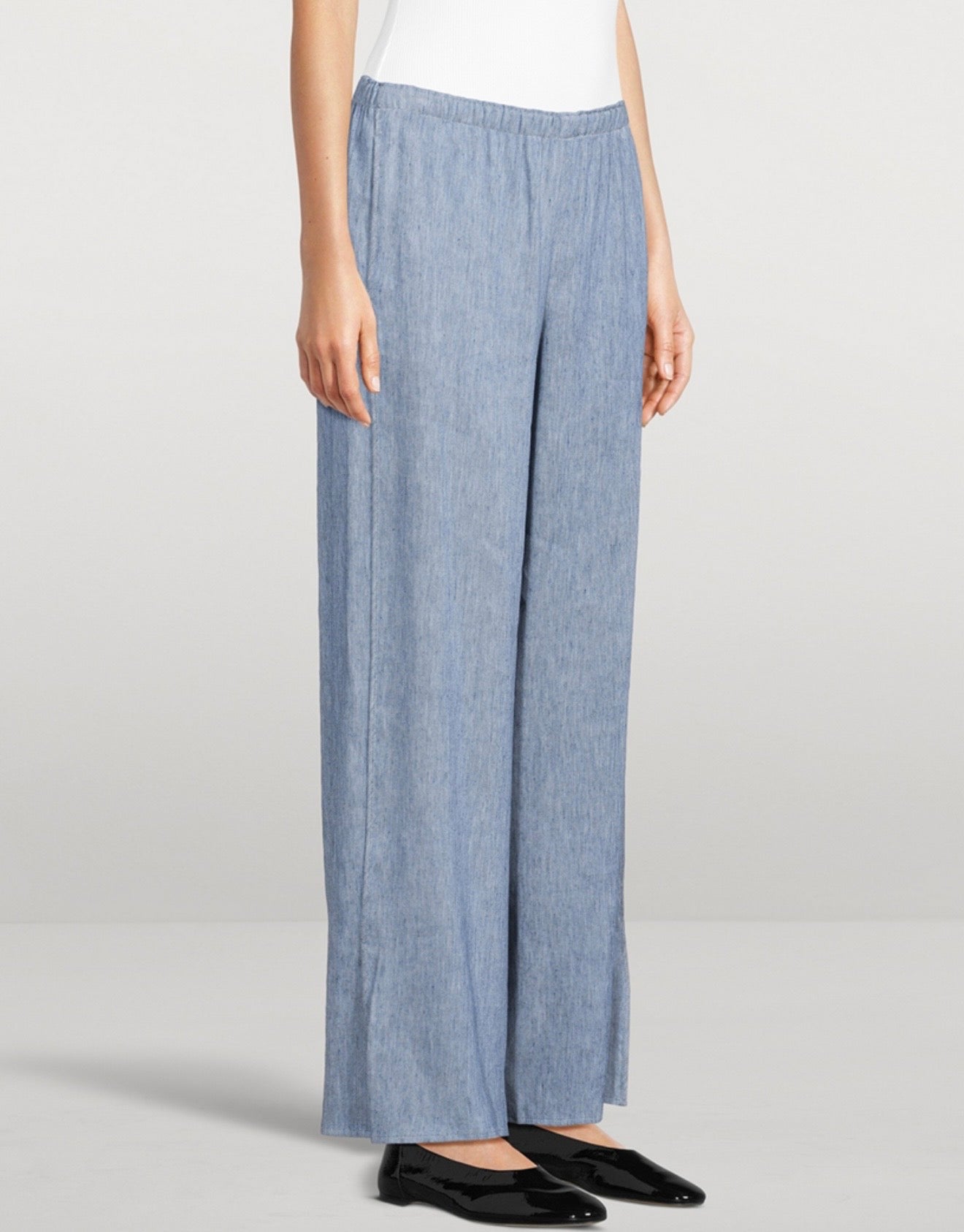 Theory Denim Slit Pants