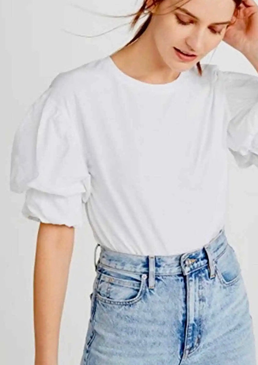 JOIE -Bee Puff Sleeve T-Shirt