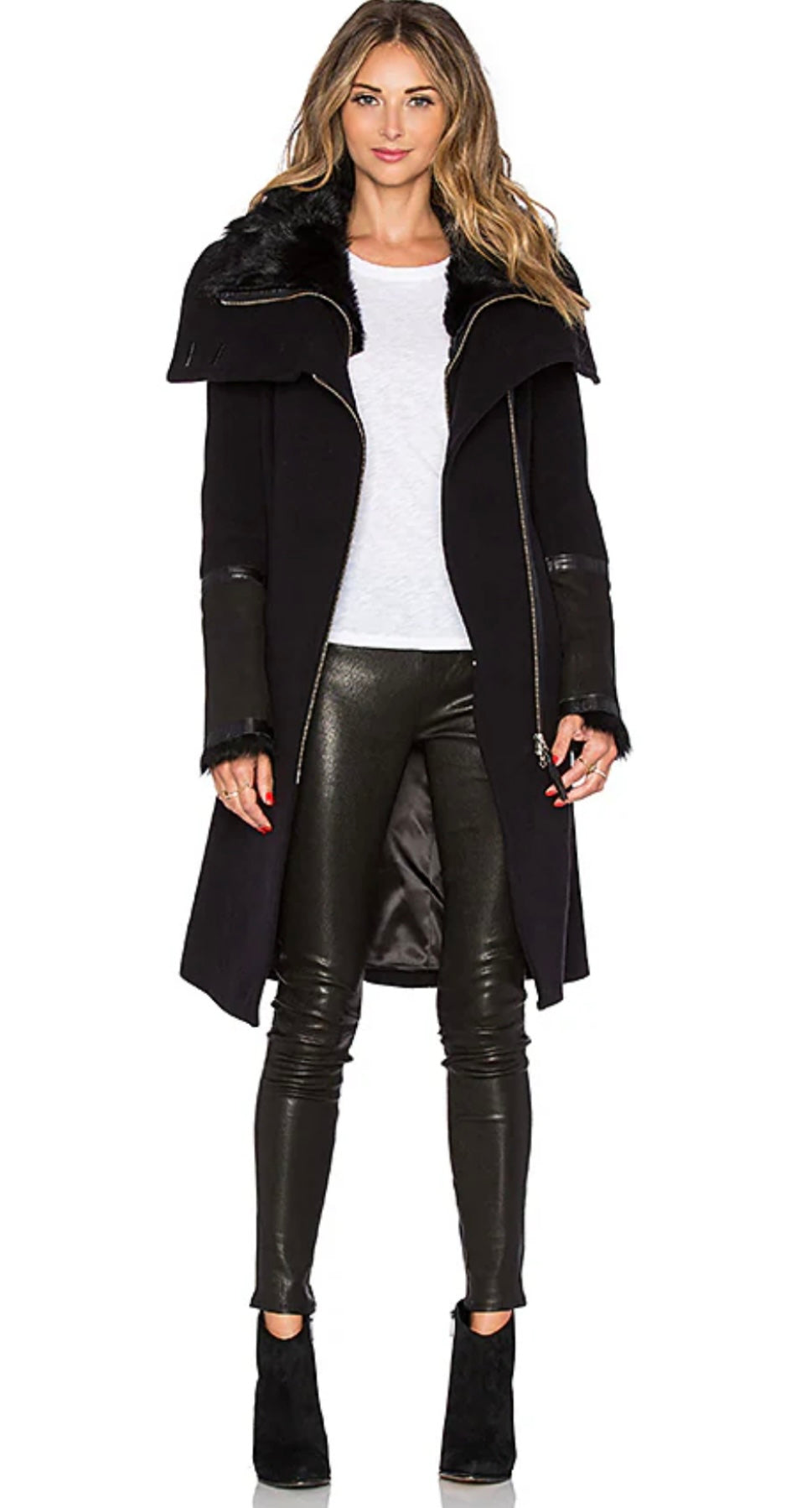 Mackage - Removeable Fur Wool Jacket