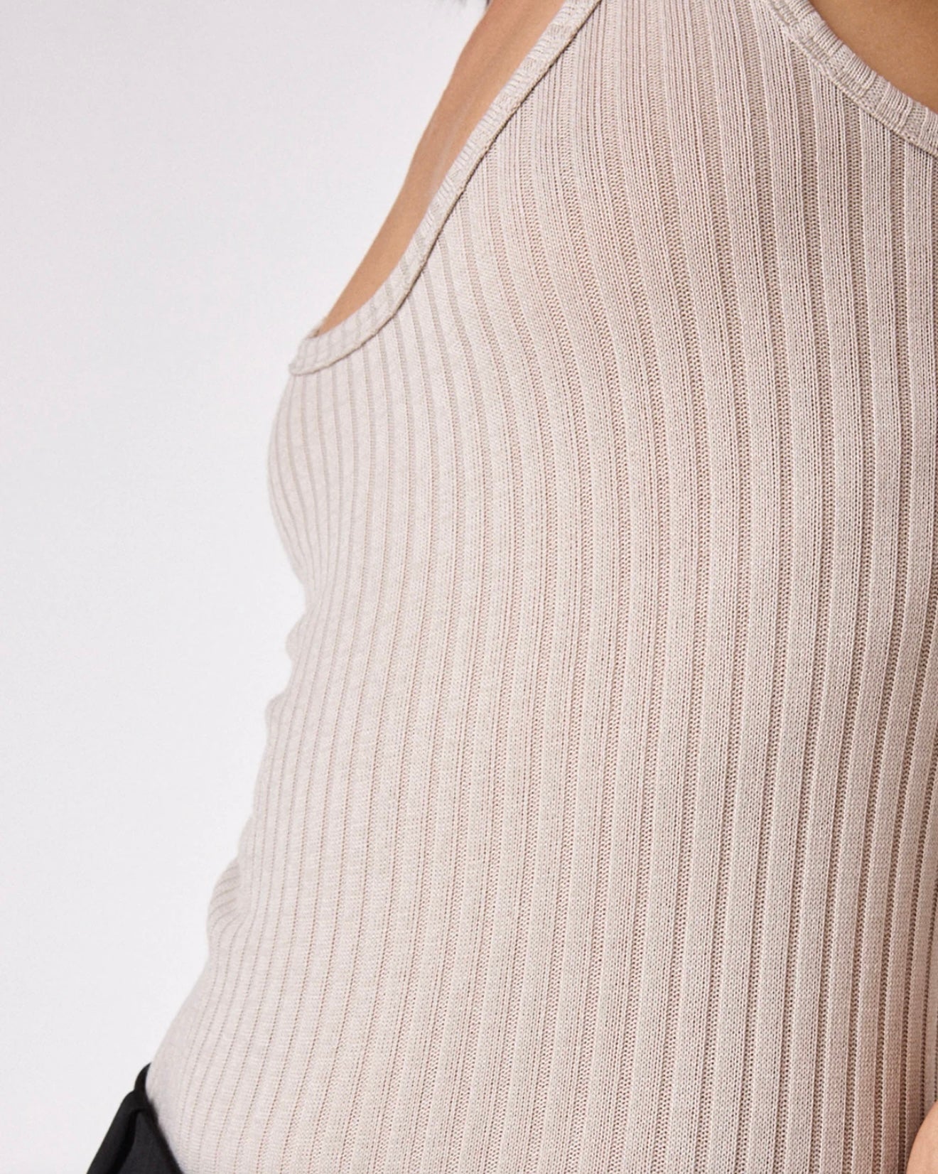 LELUXE - Marin Tank in Taupe