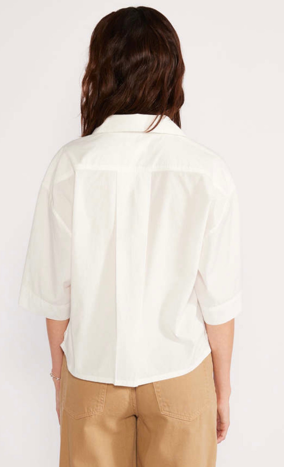 ETICA WHITE 100% ORGANIC COTTON SYMONE SHIRT