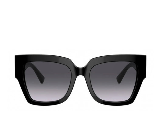 Valentino - VLogo Signature Square Acetate Sunglasses - Black - Valentino Eyewear