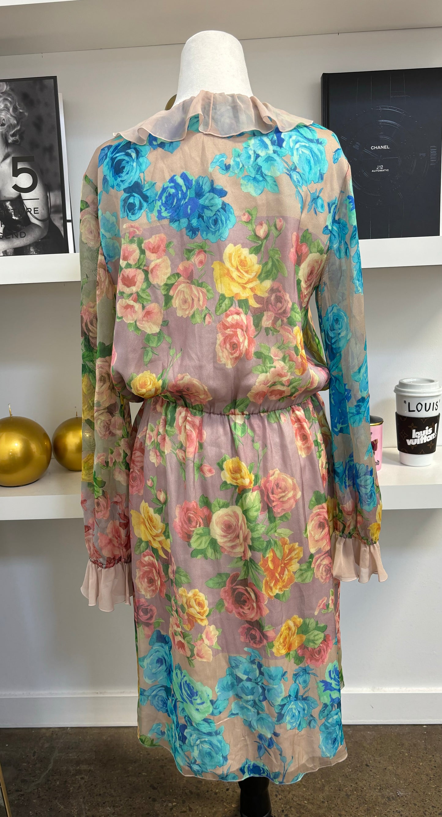 Blumarine Floral Dress