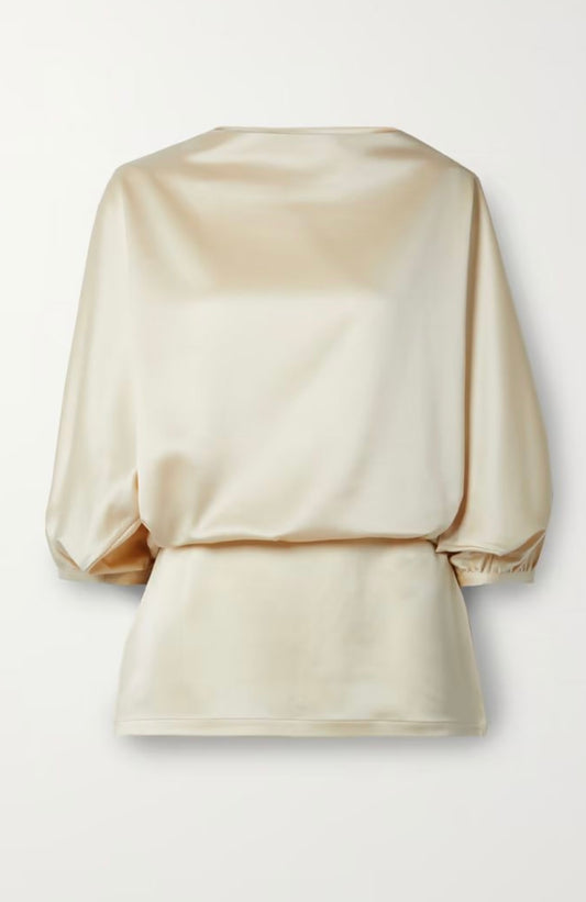 TOTEME - TOTEME
DRAPED SATIN TOP