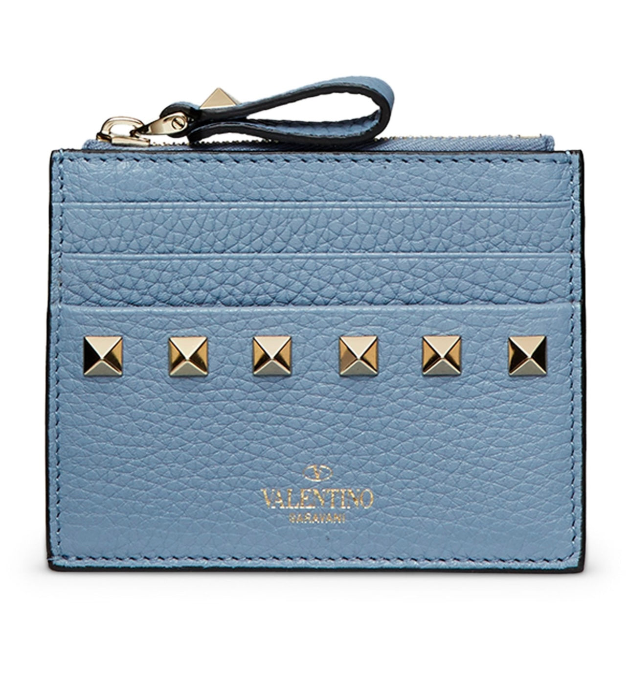 VALENTINO GARAVANI
Valentino Garavani Leather Rockstud Zipped Card Holder