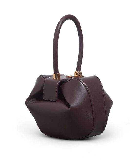 GABRIELA HEARST - Nina Bag in Bordeaux Nappa Leather