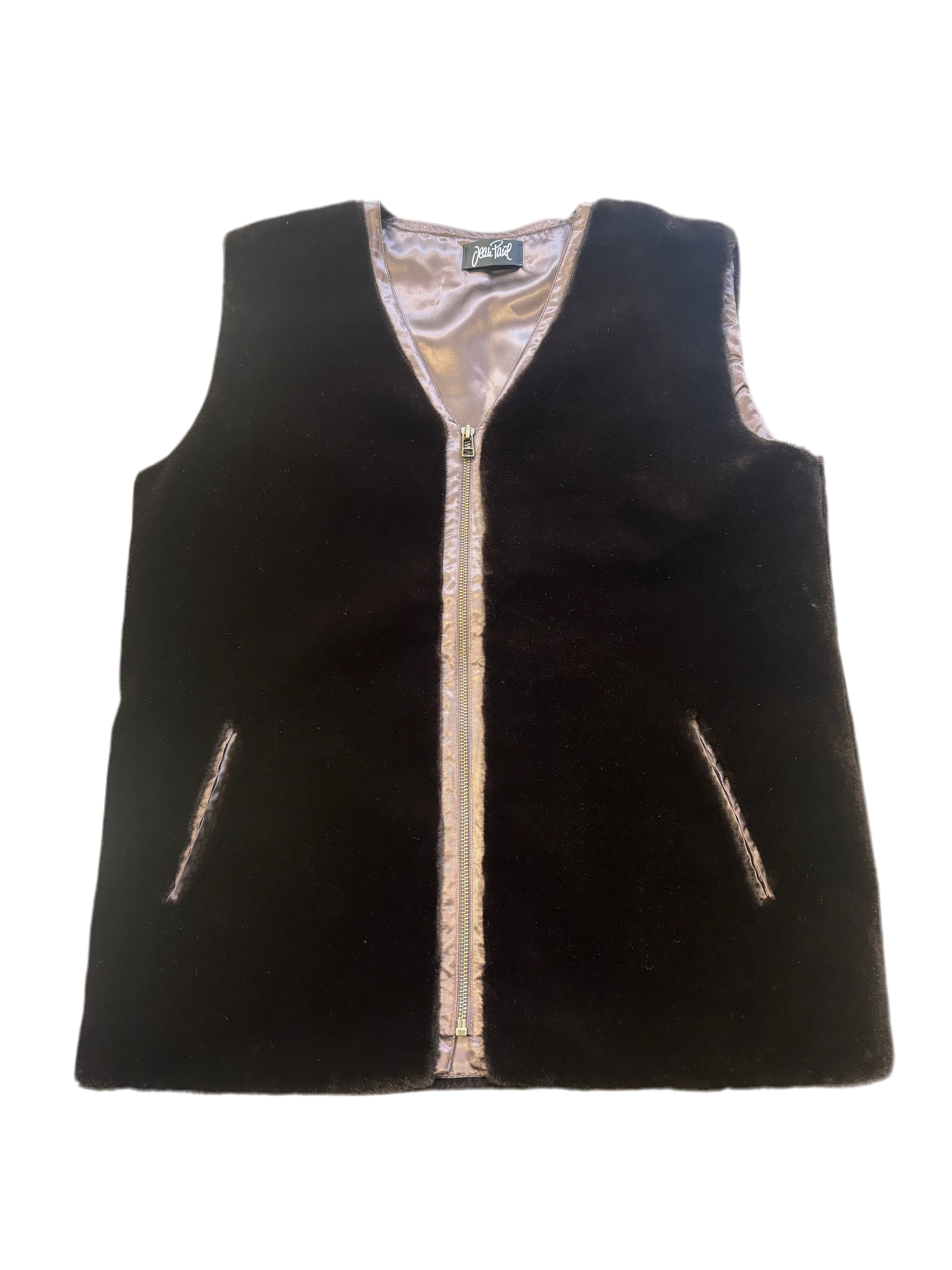 JEAN PAUL fur vest
