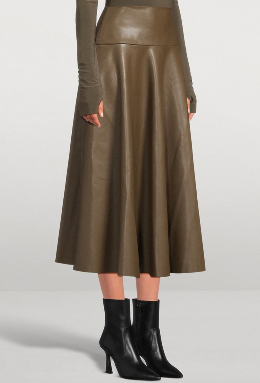 NORMA KAMALI jacket and skirt set