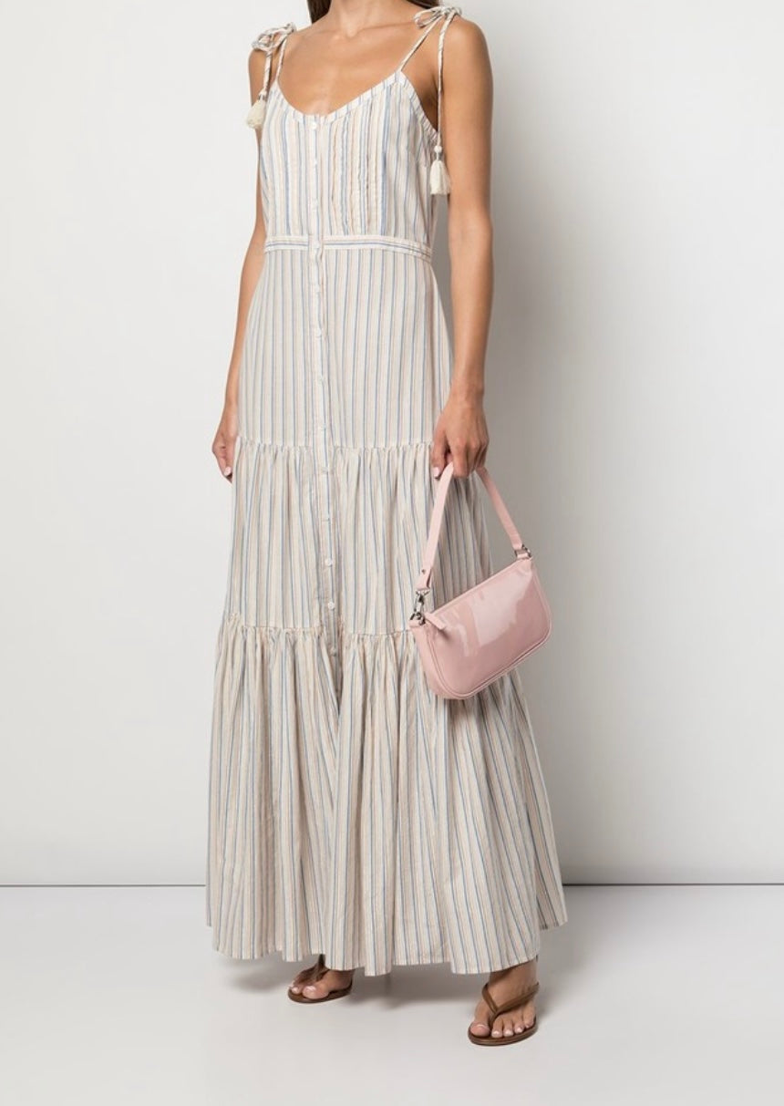 Veronica Beard Windansea tiered maxi dress