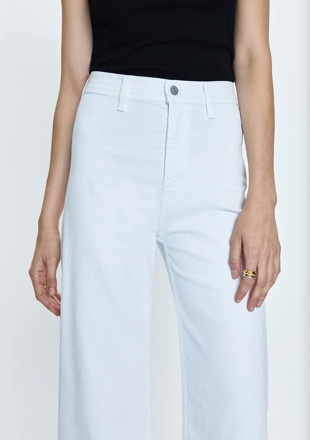 PISTOLA - PENNY HIGH RISE WIDE JEAN - BLIZZARD