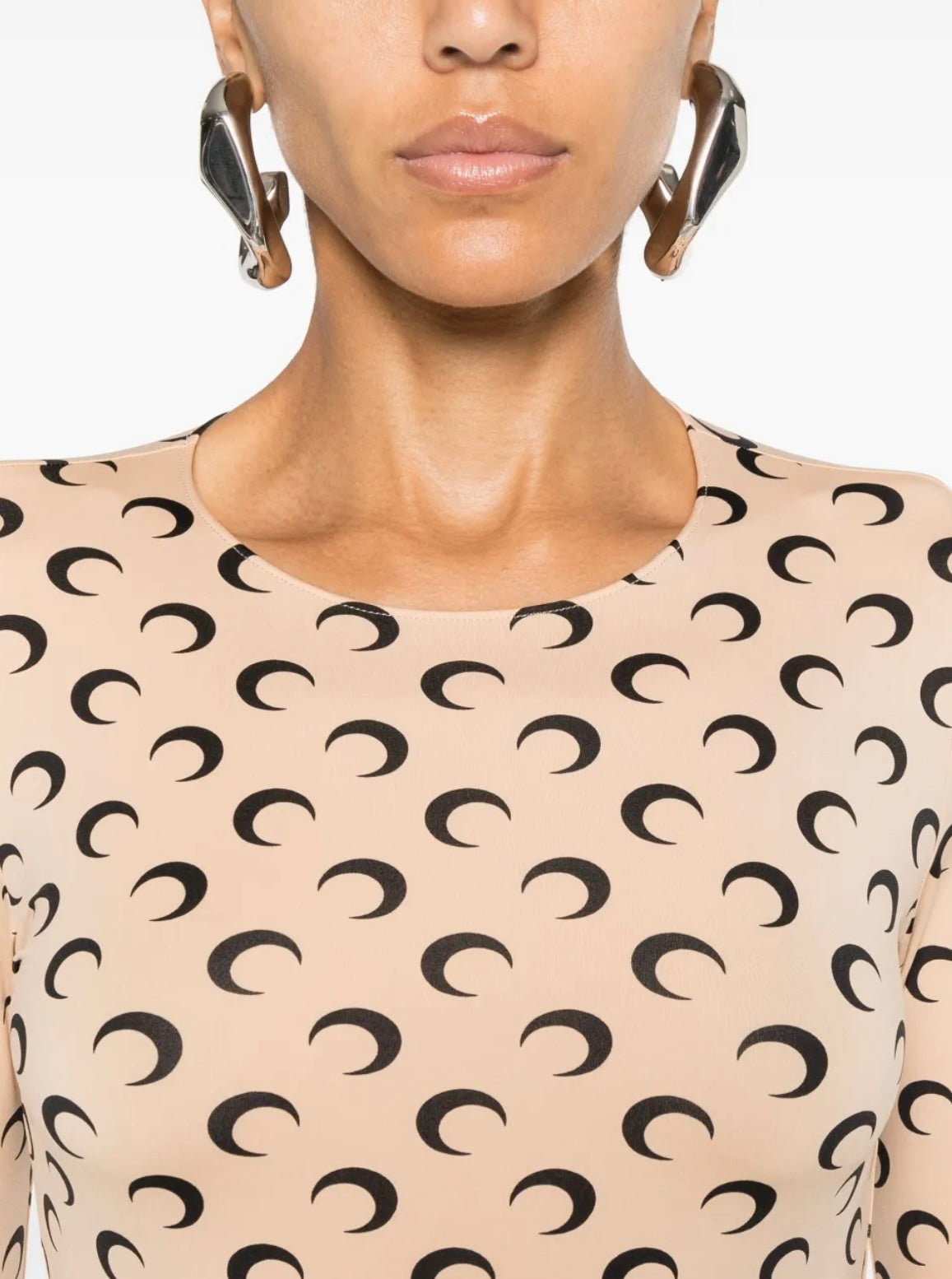 Marine Serre
Moon jersey T-shirt