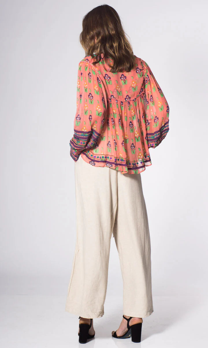ANTIK BATIK peasant top