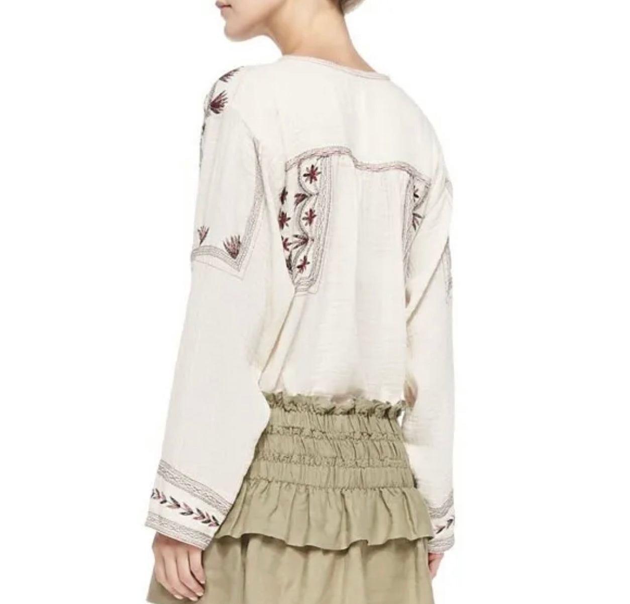 Isabel Marant ETOILE - Vicky Embroidered Blouse