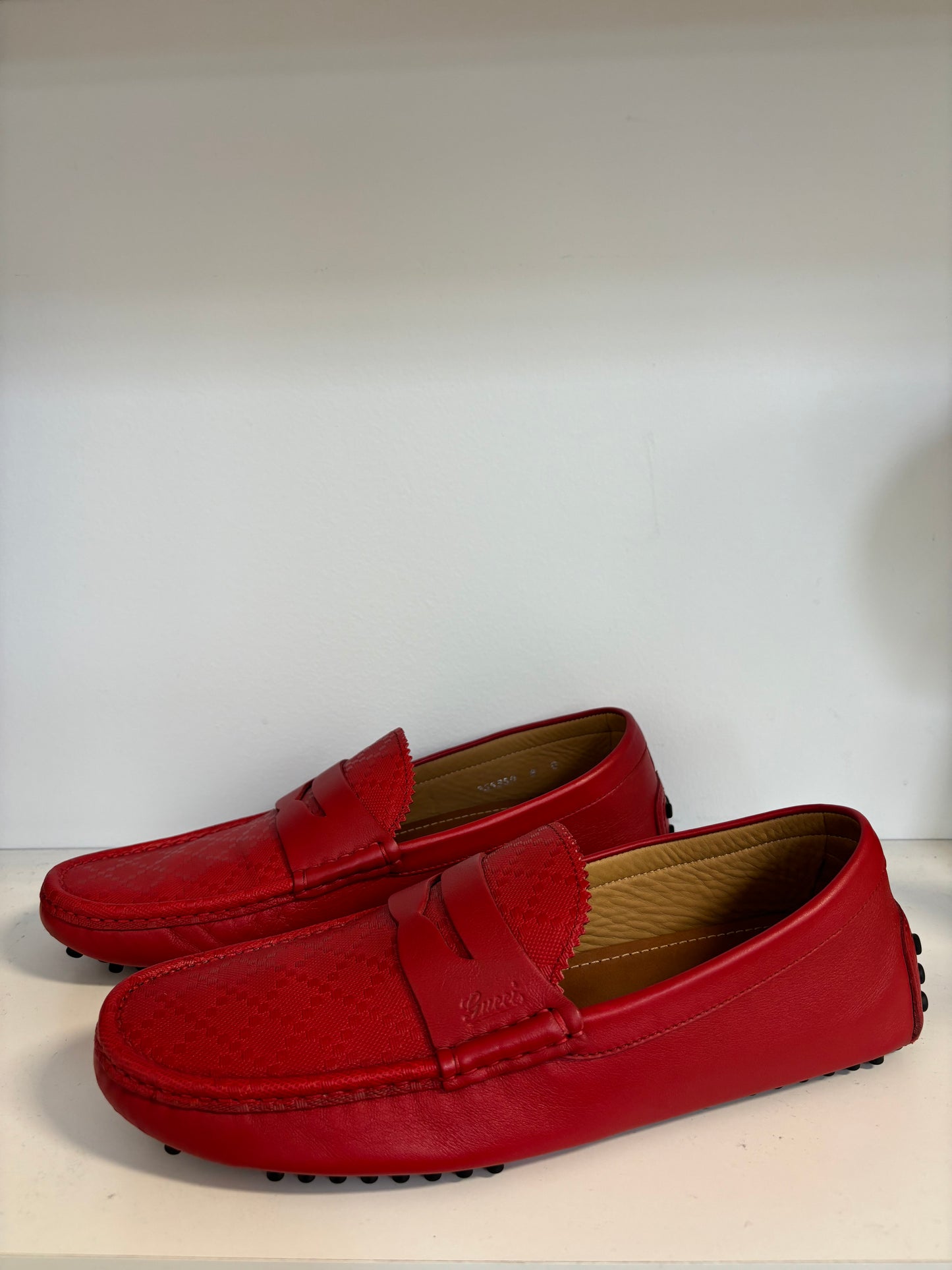 Gucci Men’s Red Loafers