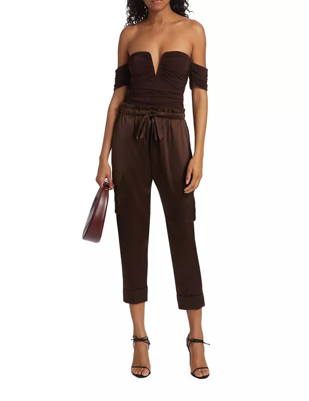 CAMI NYC - LOUIS BODYSUIT CLOVE