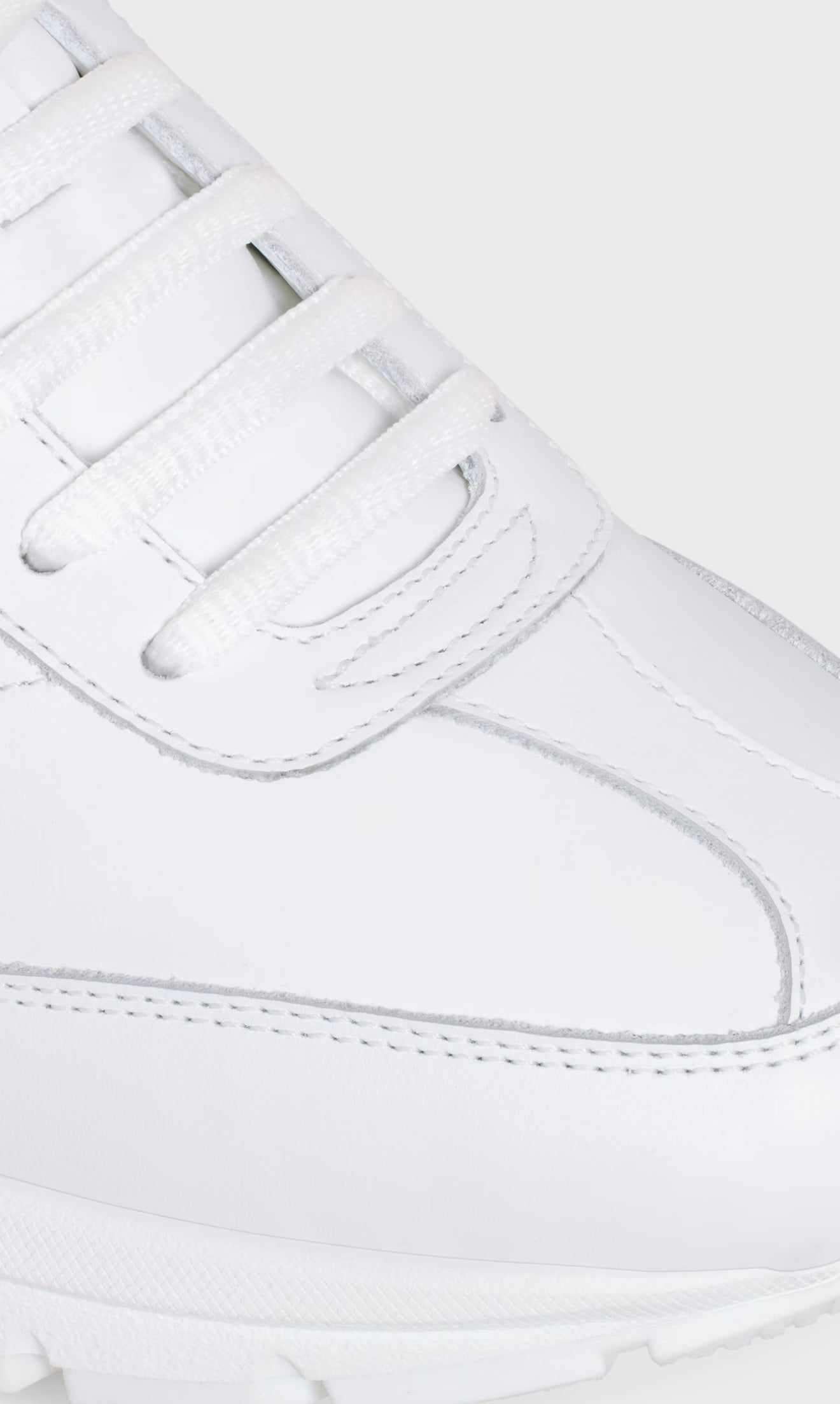 CELINE RUNNER CR-02 LOW LACE-UP SNEAKER IN CALFSKIN