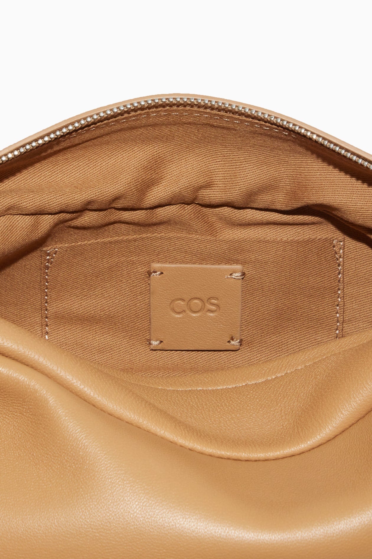 COS tan crossbody bag