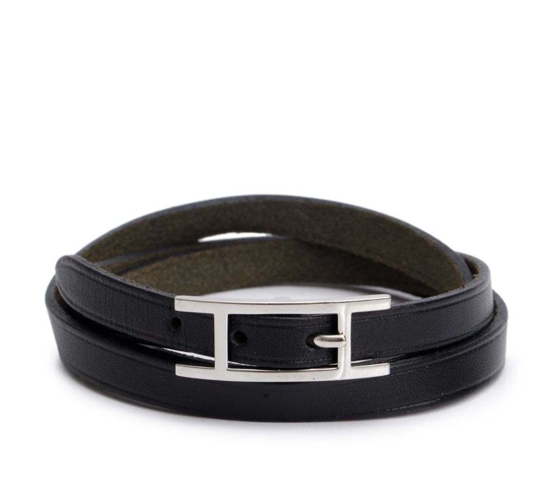 Hermes Behapi Leather Bracelet