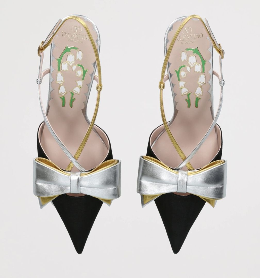 Valentino Pointed Bow Heels