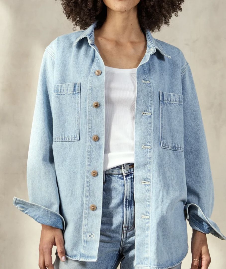 Outerknown Denim Jacket Top