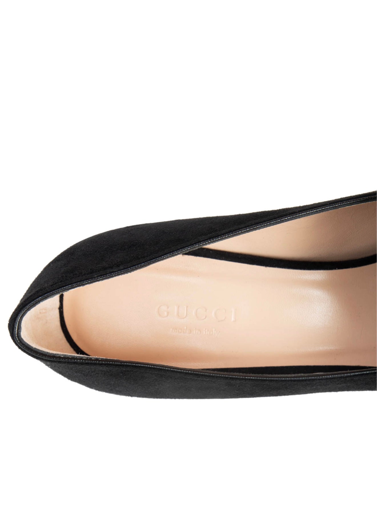 Gucci GG Marmont Fringe Mid Heel Heel Pumps Black