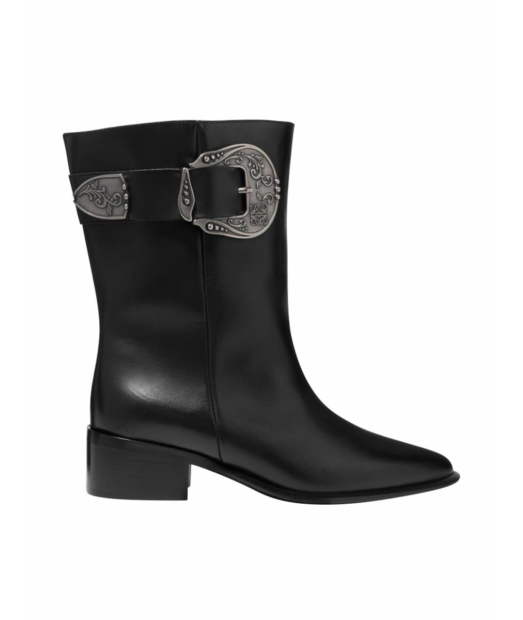 LOEWE western style boots with buckle