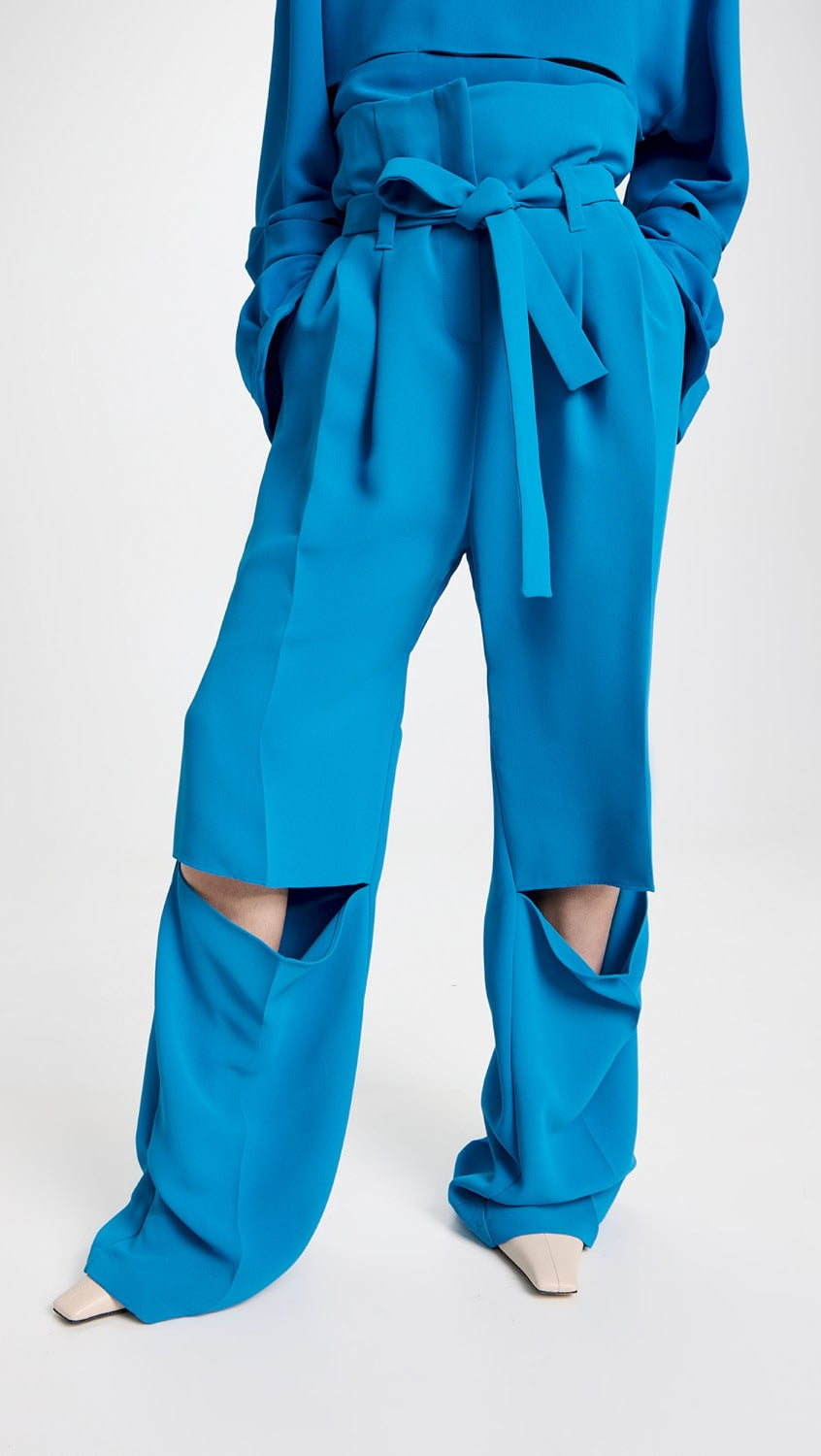 A.W.A.K.E. MODE
Wide Leg Trousers with Slits