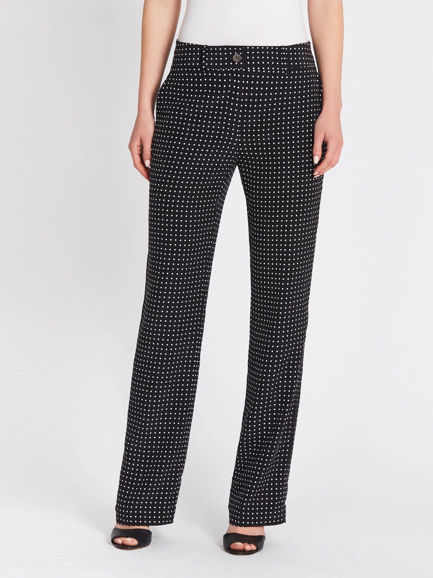 EQUIPMENT polka dot trousers